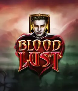 ELK Studios' Blood Lust slot displayed with its enigmatic vampire theme, including high-quality symbols of vampires and mystical elements. The visual emphasizes the slot's eerie charm, complemented with its distinctive features, attractive for those fascinated by dark, supernatural themes.